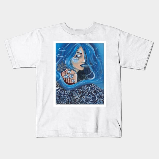 Emotionless Kids T-Shirt by ShyShaerieArt